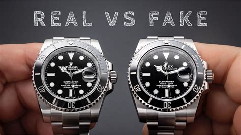 difference between real rolex and fake